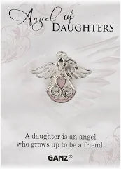 Angel of Daughters Pin