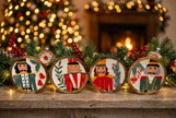 Mango wood Nutcracker small tray