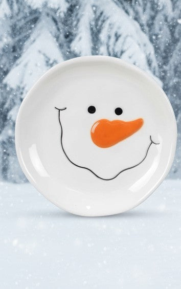 Snowman Trinket Dish