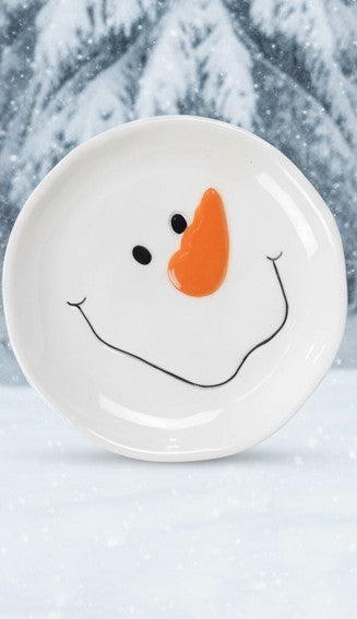 Snowman Trinket Dish