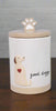 Stoneware Dog and Cat Treat Jar