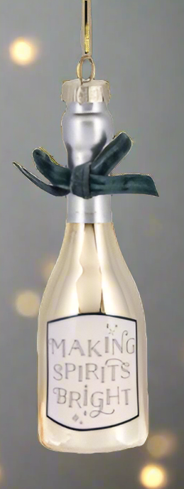 Champagne Bottle Ornaments