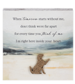Bereavement Watercolor Pet Message Art Blocks