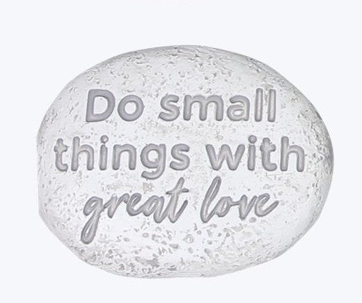 Resin rocks with motivational messages