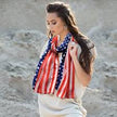 Starts and Stripes Large Scarf
