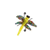 Glass Dragonfly With Iron Feet