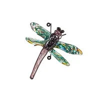 Glass Dragonfly With Iron Feet