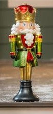 LED Nutcracker statue