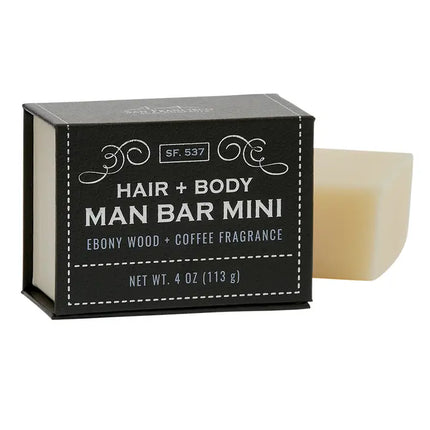 San Francisco Soap Co Ebony Wood & Coffee mini bar