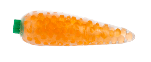 Beaded Carrot Squishy toy