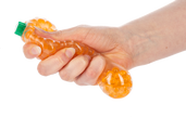 Beaded Carrot Squishy toy