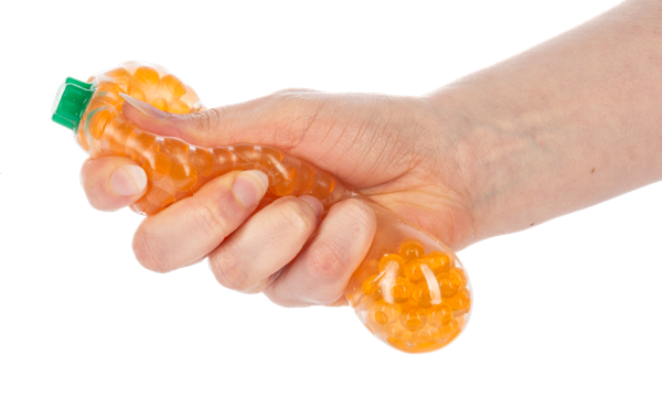 Beaded Carrot Squishy toy