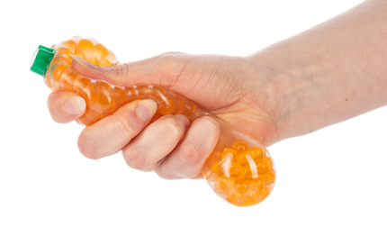 Beaded Carrot Squishy toy