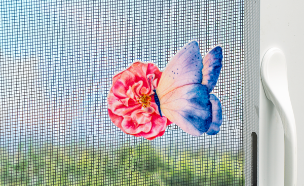 Butterfly Screen Door Decor