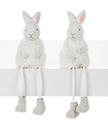 Bunny with Fur Shelfsitter