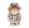 Fuzzy Sheep Figurines