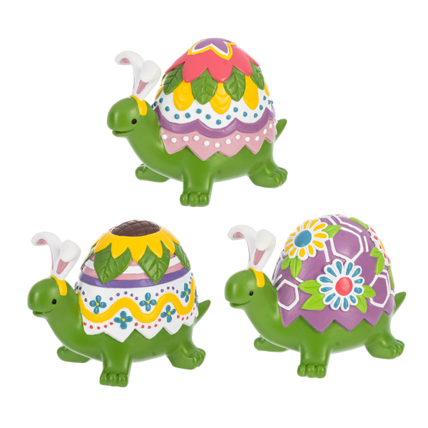 Hoppy Easter Turtles - Figurines