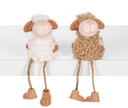 Fluffy Sheep Shelfsitters with Dangle Legs