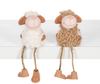 Fluffy Sheep Shelfsitters with Dangle Legs