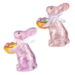 Foil Bunny Figurines