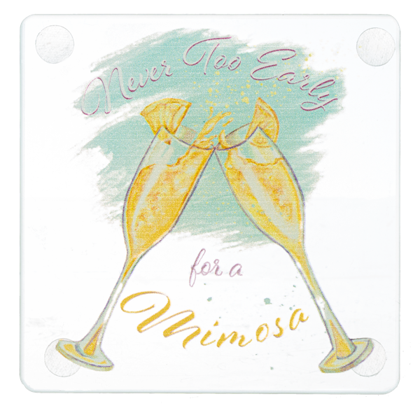 Glass Cocktail Coasters