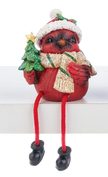 Cardinal Shelfsitters with Dangle Legs