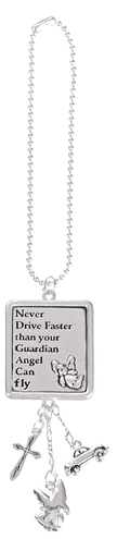 Never Drive Faster... Car Charm