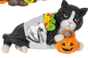 Food Costume Cat Figurines