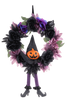 Kicking & Crackling Witch Wreath