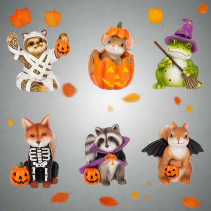 Halloween Costume Figurines