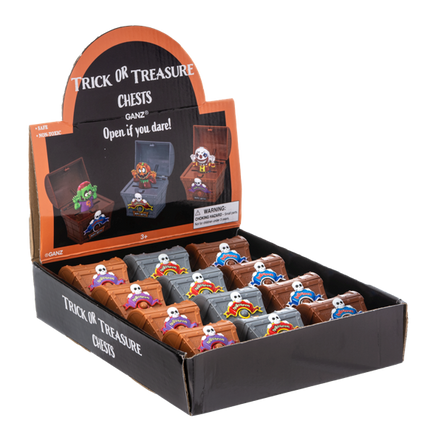 Trick or Treasure Chests Pop up Toy