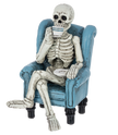 Lazy Bones Skeleton Figurine