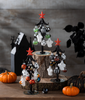 Halloween Tree with Ornaments