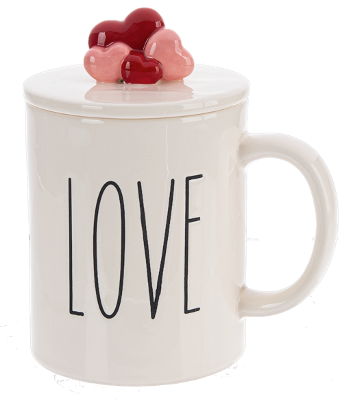 Love is Sweet - Mug with Lid