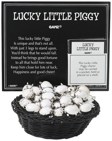 Lucky Little Piggy pocket charm