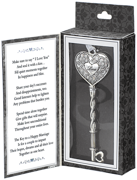 The Key to a Happy Marriage Keepsake