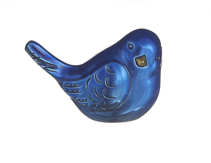 Blue Bird of Happiness Charm