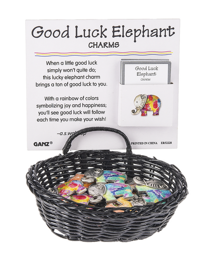 Good Luck Elephants Charm
