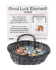 Good Luck Elephants Charm