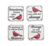 A Cardinal is a Visitor from Heaven Pocket Charm