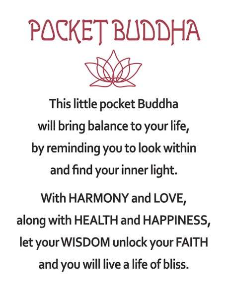 Pocket Buddha Figurine