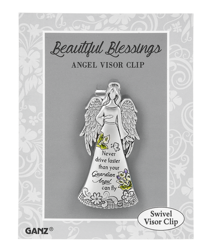 Visor Clip - Never drive faster than your Guardian Angel can fly