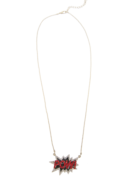 Word Bursts Rhinestone Jewelry