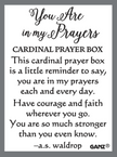 You Are in My Prayers Charm