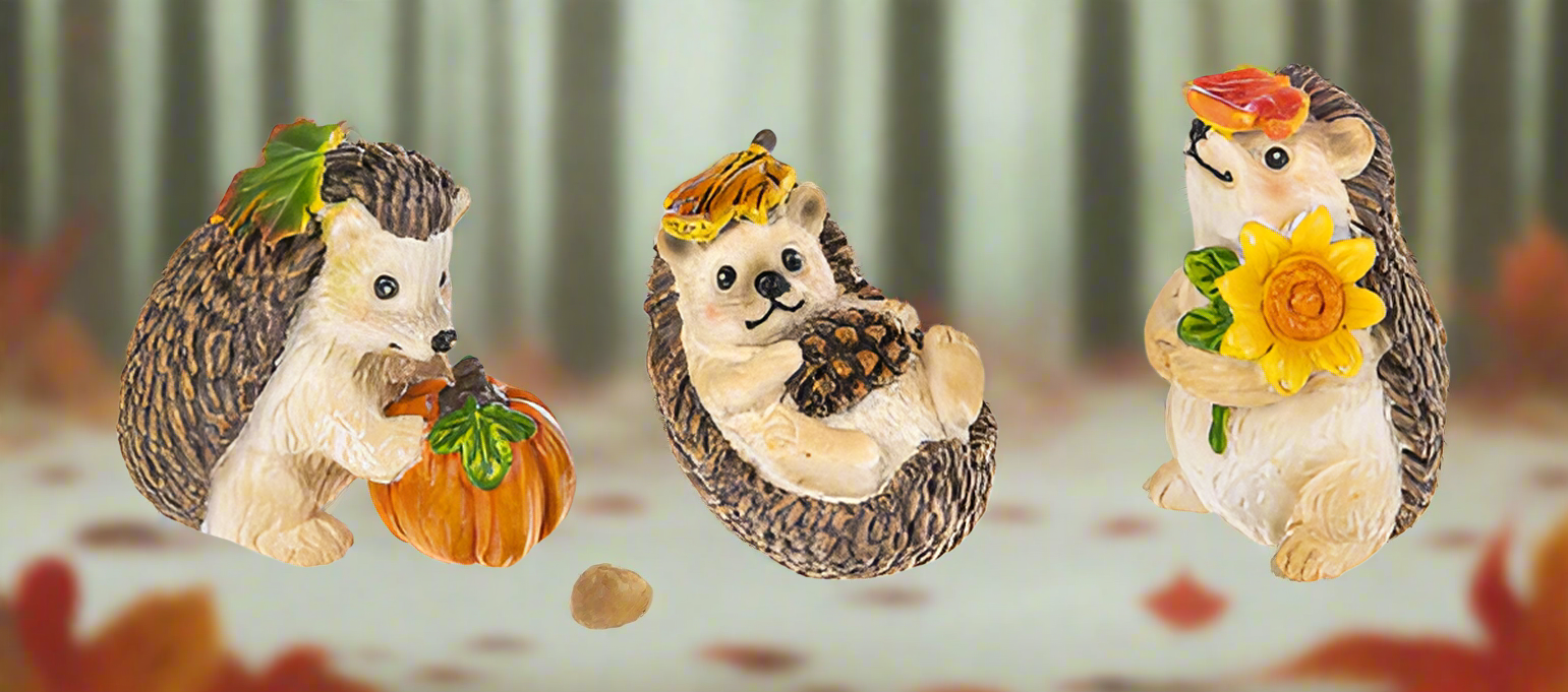 Hedgehog Pocket Charms