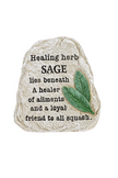 Humorous Herb Garden Stones