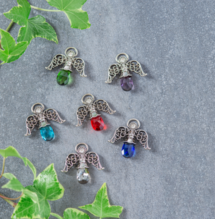 Colors of Faith Angel Charms
