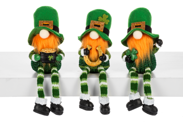 St. Patricks's Day Gnome Shelf Sitter