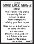Good Luck Gnomes Stones pocket charms