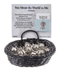 You Mean the World to Me Spinning Charm